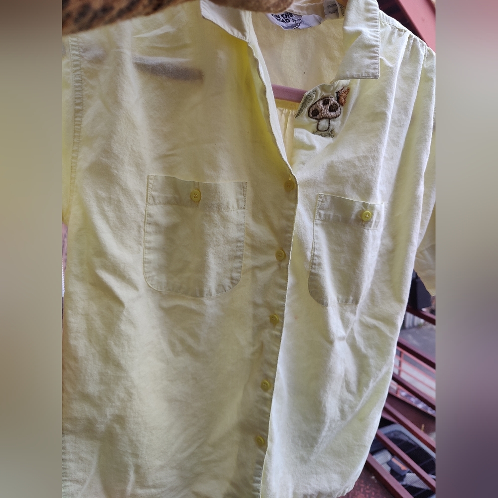 🍄Vintage On The Road button down shirt🍄